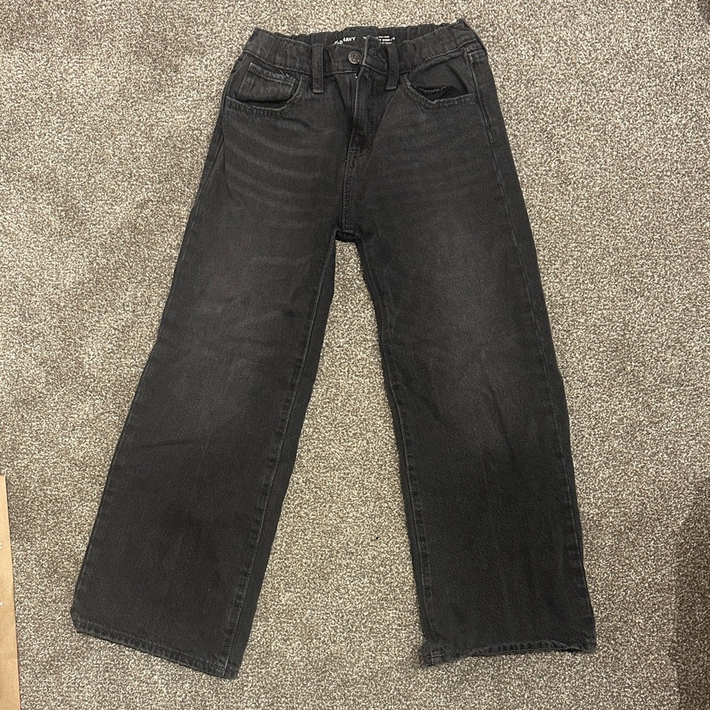 Old Navy Girls Wide Leg Jeans